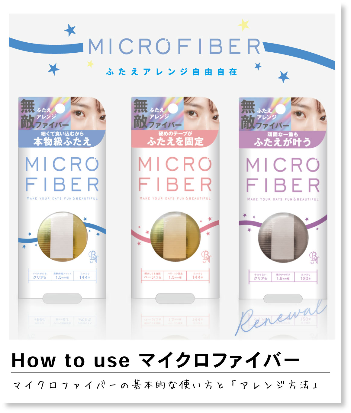 How to use Eyelid Tape 株式会社ビー・エヌ